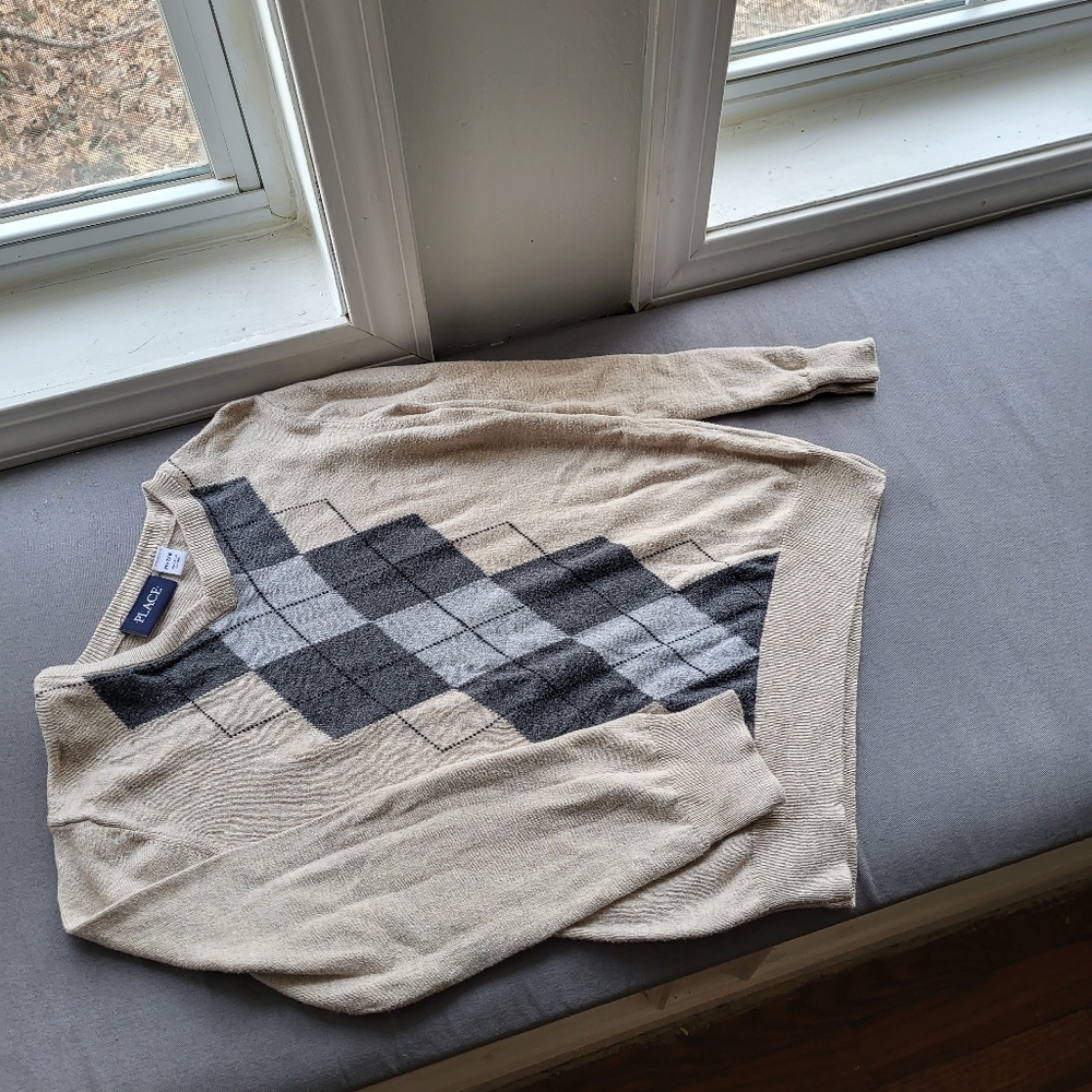 Boys Children's Place Argyle sweater